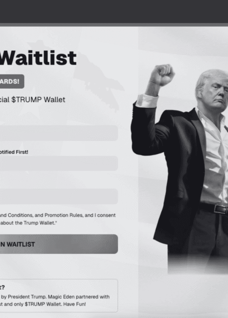 trump wallet